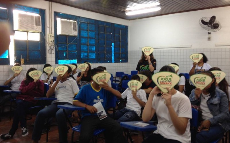 Ação de prevenção ao abuso exploração sexual e tráfico de pessoas na Escola Municipal Antônio Matias Fernandes – Manaus-AM
