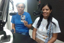 Aspirantes e noviça da Comunidade de Picos, em entrevista a rádio FM.