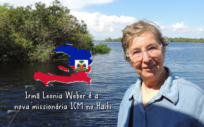 Irmã Leonia Weber é a nova missionária ICM no Haiti