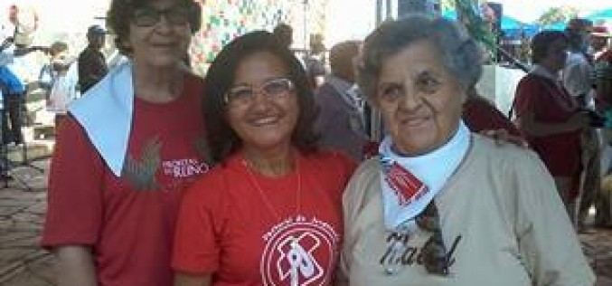 Irmãs participam da Romaria dos Mártires no Mato Grosso