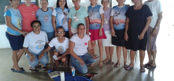 Visita da Irmã Maria Aparecida à comunidade de Picos